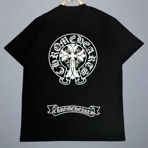 Chrome Hearts Men's Black Short Sleeve T-Shirt